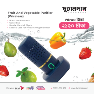 Fresh food：the fruit and vegetable cleaning purifier is wireless, seafood, meat, fruits and vegetables processed with the fruit and vegetable purifier can